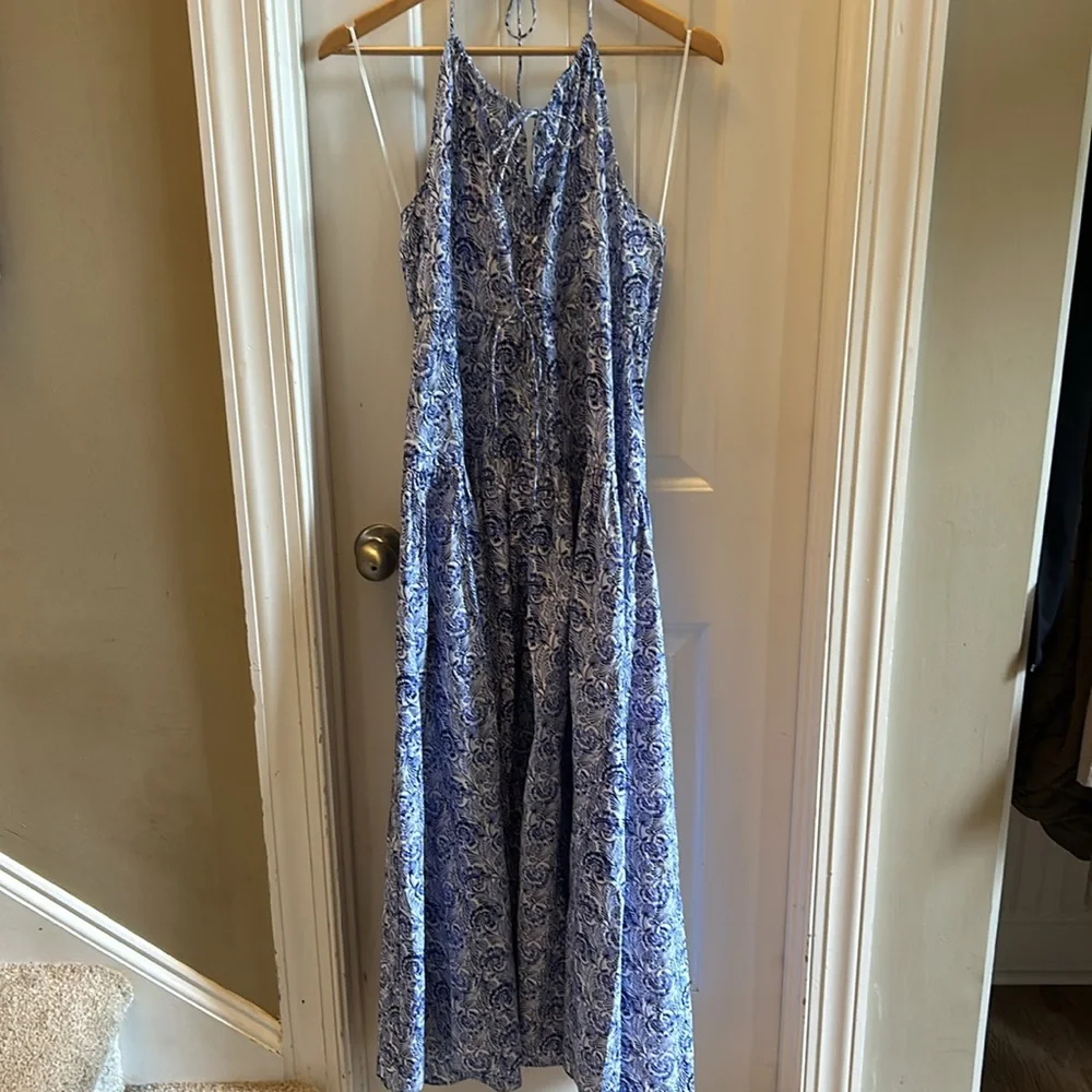 NWT J. Crew Collection Anguilla halter dress